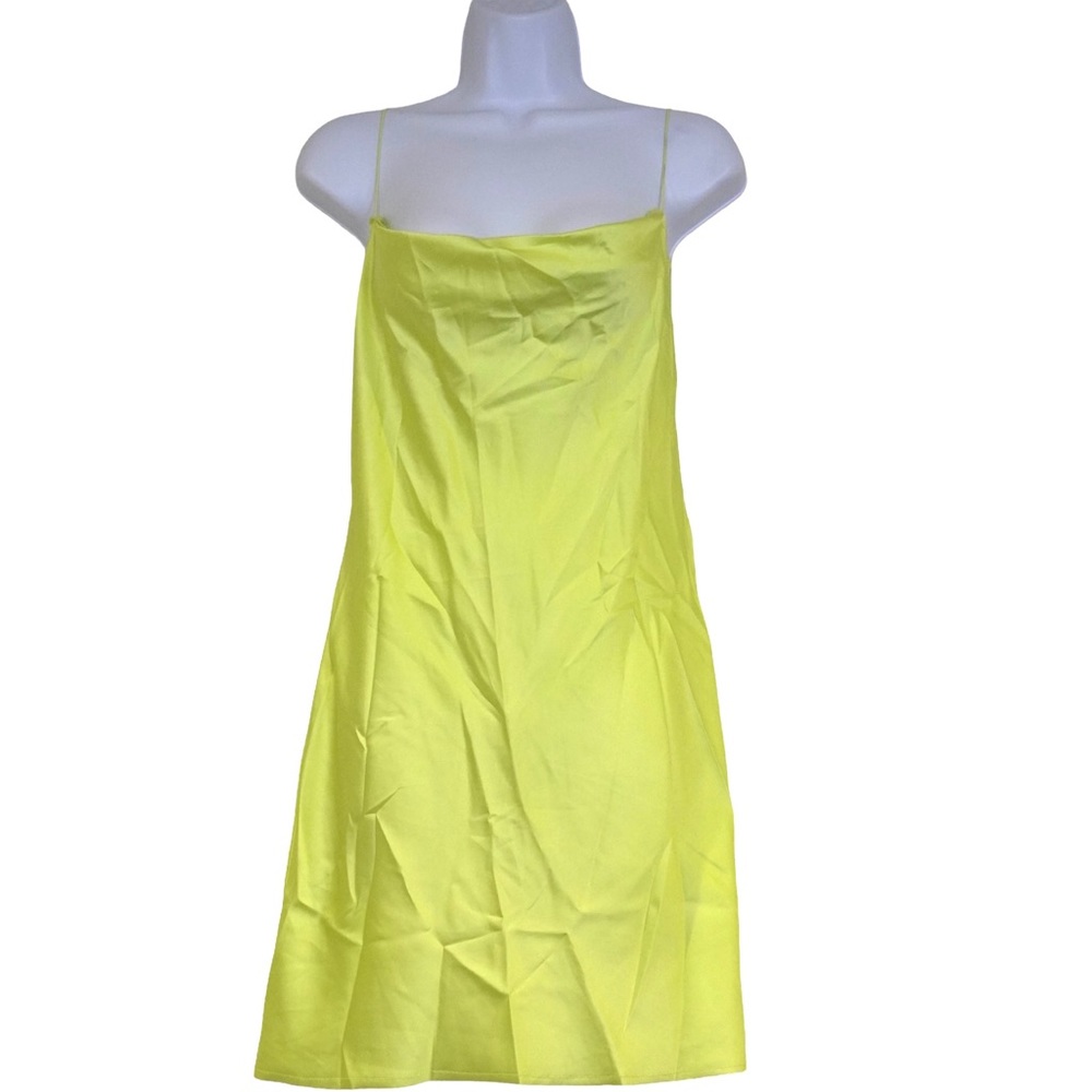 Women Femme Feels Satin Dress - Picture 1 of 2